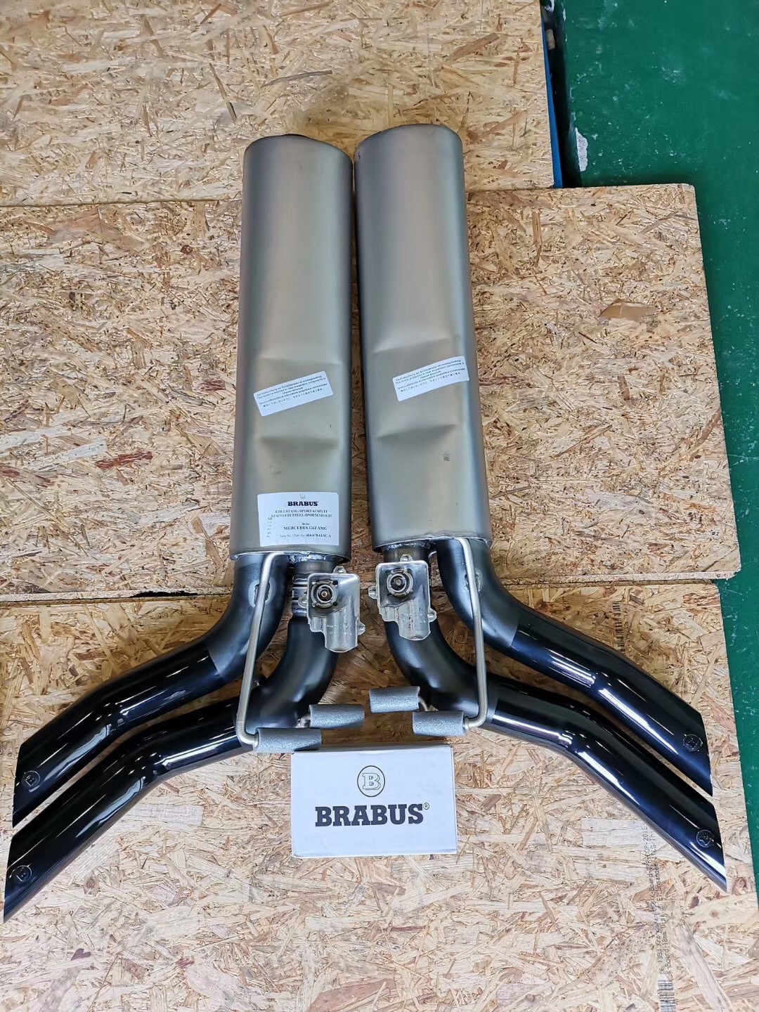 BRABUS Valve Controlled Exhaust System For G63 3W Distributing Shop