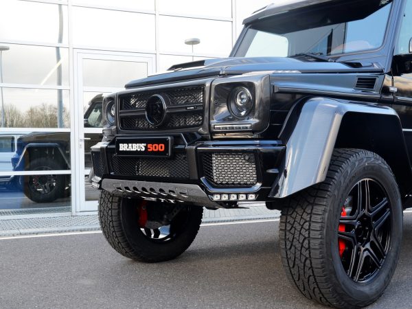 BRABUS Front bumper add-on for G500 4x4 incl. daytime running lights with position light and indicator function-0