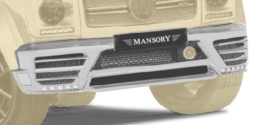 MANSORY Front Bumper I. with LED DRL - Primed-0
