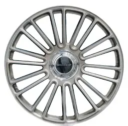 MANSORY 21" 10-Double Spoke Wheel Silver -0