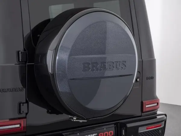 BRABUS Carbon Fiber Spare Tire Carrier Cover -0