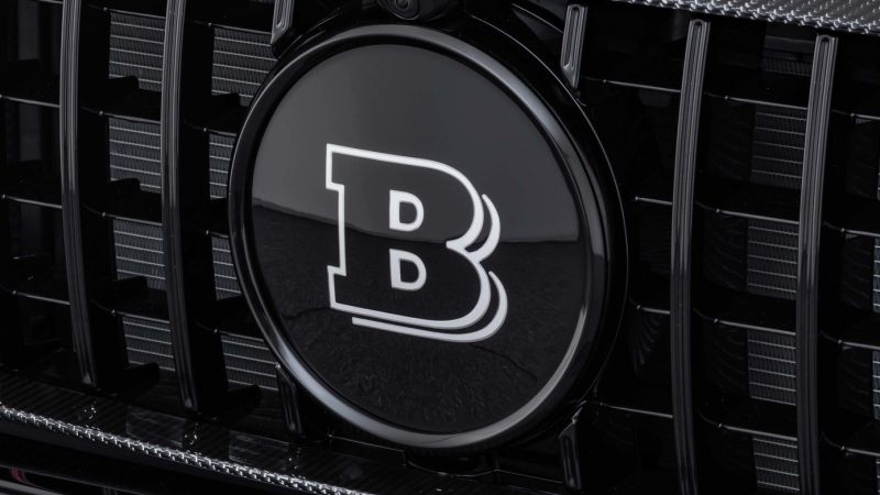 BRABUS Double B Emblem for Radiator Grille - 3W Distributing Shop