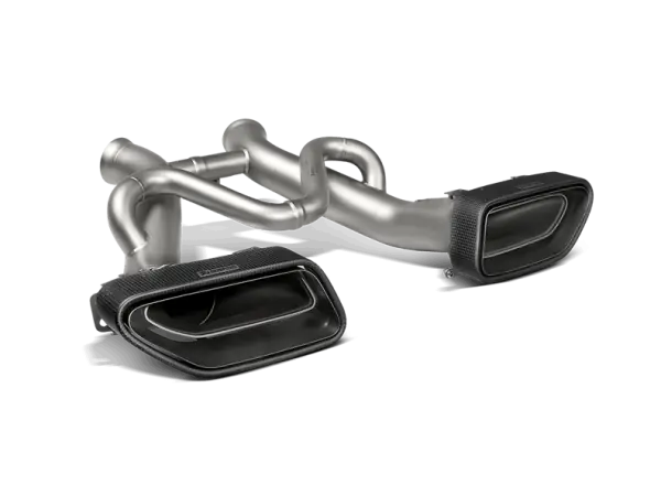 Akrapovic McLaren 650S/650S Spyder Slip-On Line (Titanium) w/ Carbon Tips