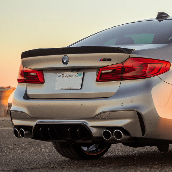 Vorsteiner VRS Aero Carbon Fiber Decklip Spoiler for BMW F90 M5 - 3W  Distributing Shop