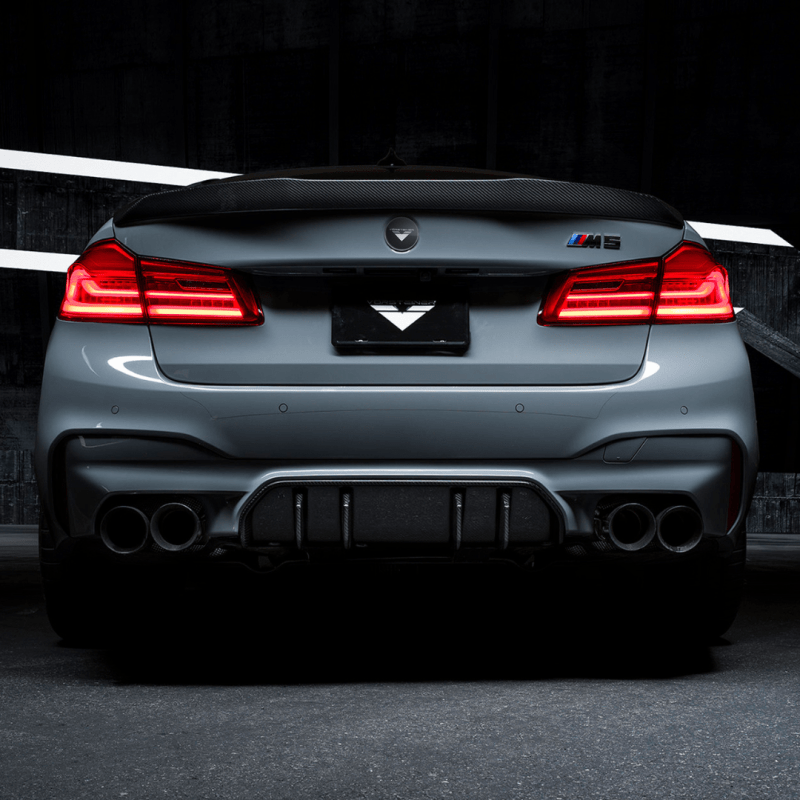 BMW F90 M5 RWS Carbon Fiber Rear Diffuser