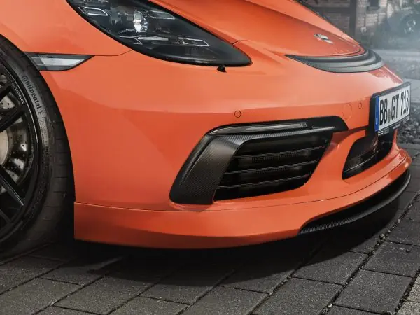 TECHART 781 Boxster and Cayman Carbon Fiber Splitter