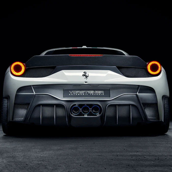 Vorsteiner Ferrari 458-VX Rear Bumper W/ Rear Diffuser Carbon