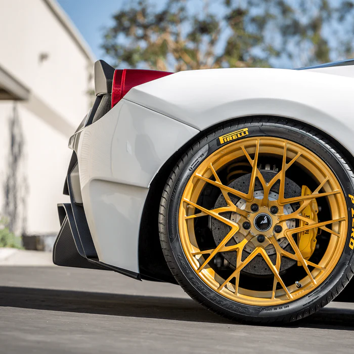 Vorsteiner Ferrari 458-VX Rear Bumper W/ Rear Diffuser Carbon