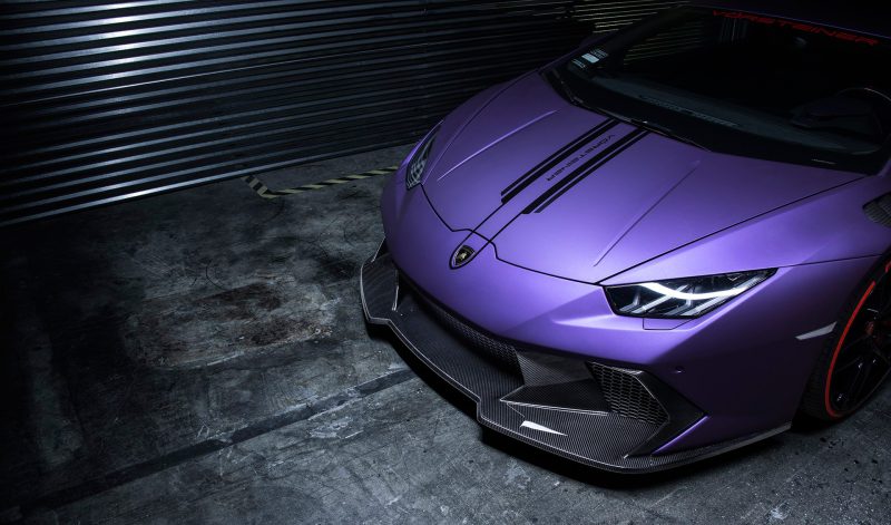 Vorsteiner Huracan Novara Front Bumper W/ Front Spoiler Carbon