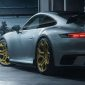 TECHART Diffuser Add-On for Rear Apron for 992 Carrera