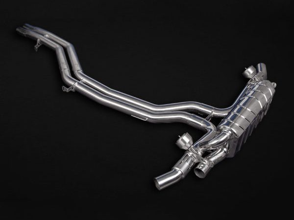 Lamborghini Urus – Valved Exhaust with Middle Silencer Spare for OEM Tips (E2P)