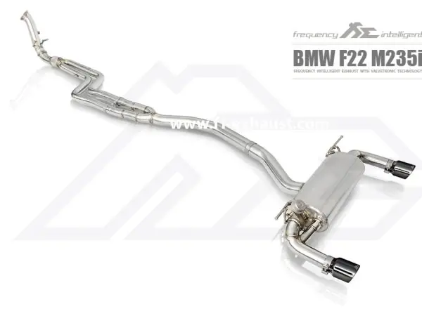 FI Exhaust Valvetronic Cat-Back System For BMW F22 235i 2014-2016