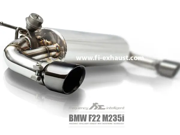 FI Exhaust Valvetronic Cat-Back System For BMW F22 235i 2014-2016