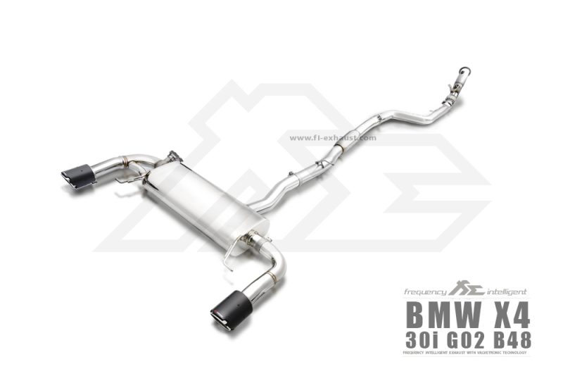 FI Exhaust Catback Exhaust System For BMW X4 40i G02 and X3 40i