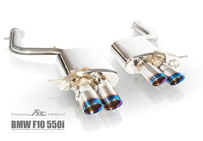 2014 bmw 550i exhaust