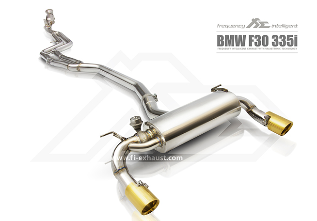FI Exhaust Valvetronic Cat-Back System For BMW F30 335i 2011-2016