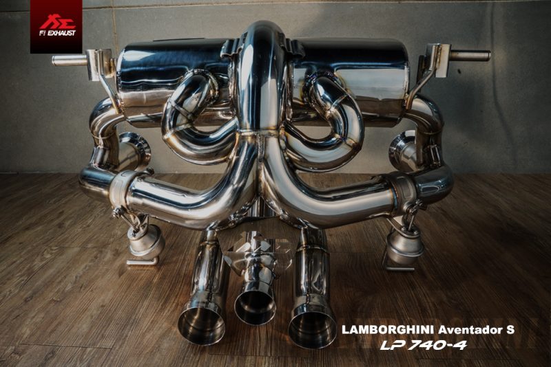 FI Exhaust Cat-Back System For Lamborghini Aventador S LP740-4 2017-2019 -  3W Distributing Shop
