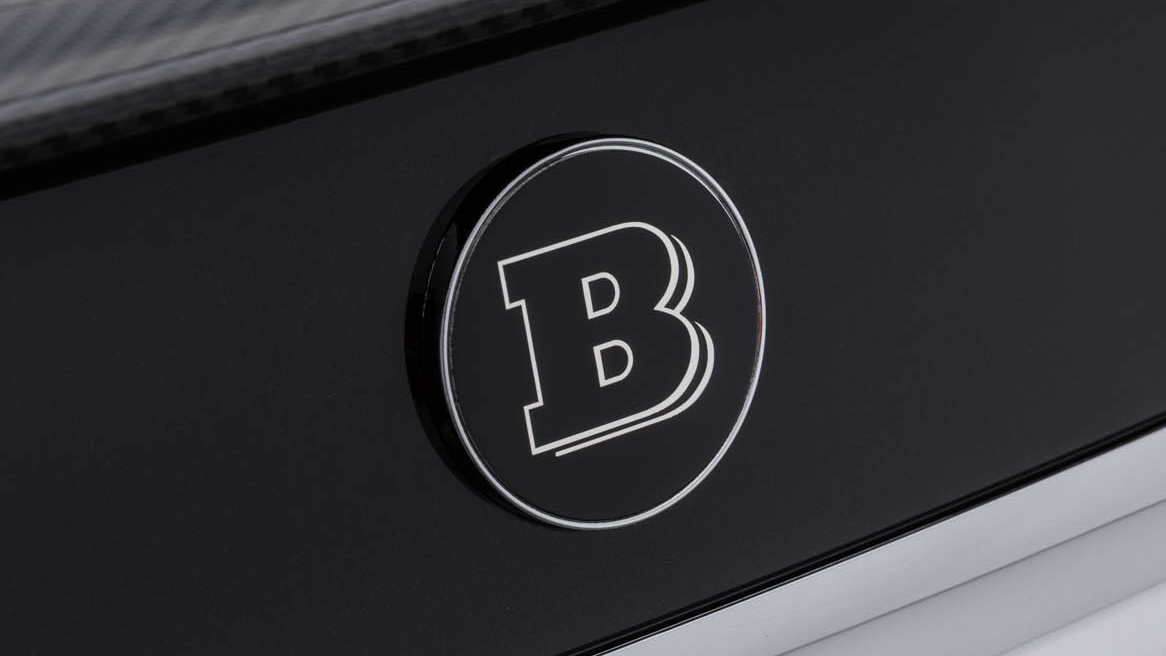 BRABUS Trunk Emblem B Logo