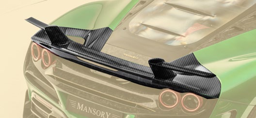 Mansory Ferrari F8 Rear Spoiler with Wing - Carbon Fiber - 3W Distributing  Shop