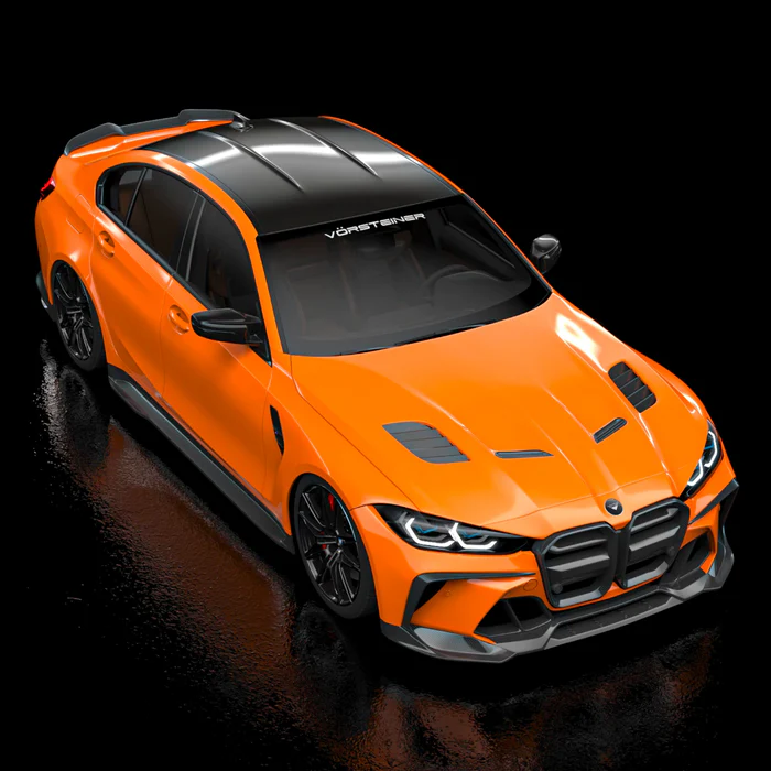 Vorsteiner VRS BMW G8X M3 | M4 CARBON FIBER AERO FRONT BUMPER - 3W