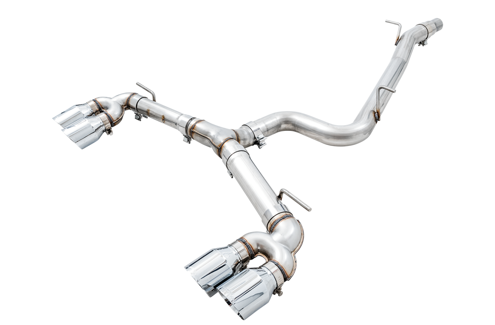 AWE Tuning AWE Track Edition Exhaust for MK7.5 Golf R - Chrome Silver ...