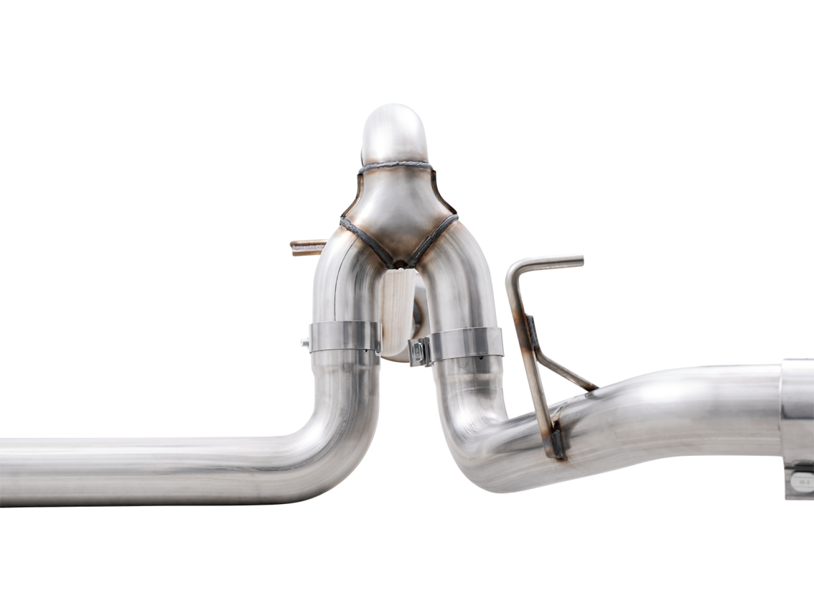 AWE Tuning AWE 0FG Dual Split Rear Exhaust for '21+ Ford F150 5" Diamond Black Tips 3W
