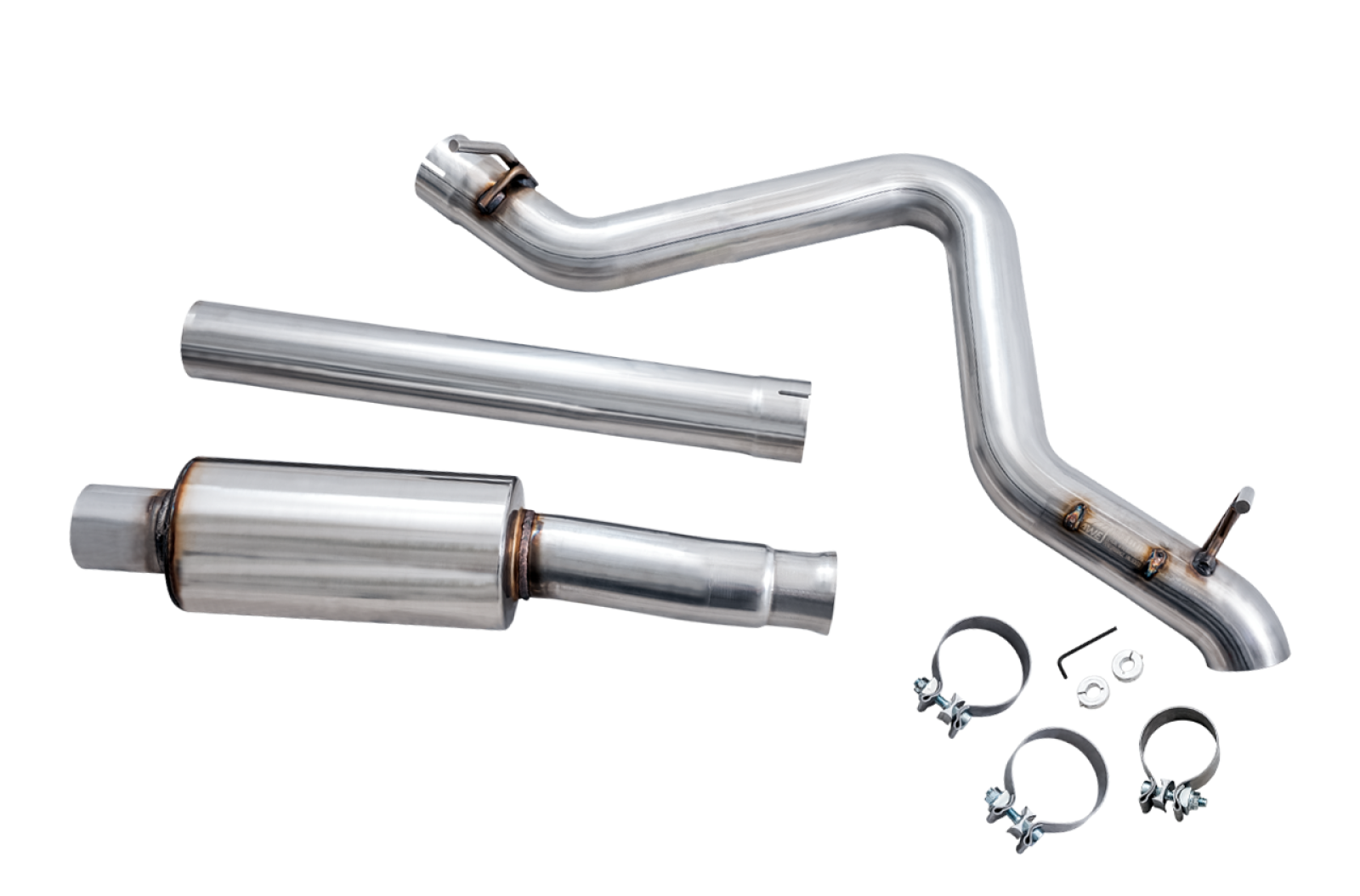 AWE Tuning AWE Touring Edition Exhaust for B8 A4 2.0T - Dual Outlet, Diamond  Black Tips - 3W Distributing Shop