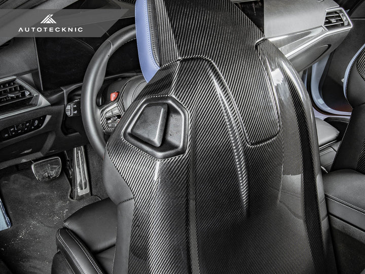 AUTOTECKNIC DRY CARBON FULL SEAT BACK COVER SET - F91/ F92 M8 - 3W