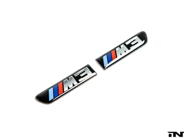 GENUINE BMW REPLACEMENT SIDE GRILLE EMBLEM SET – E9X M3