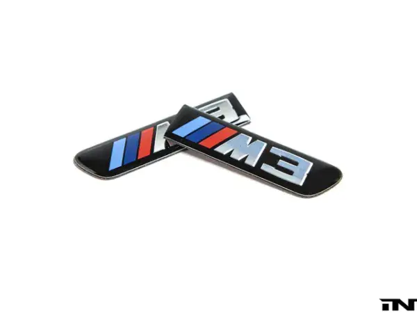 GENUINE BMW REPLACEMENT SIDE GRILLE EMBLEM SET – E9X M3