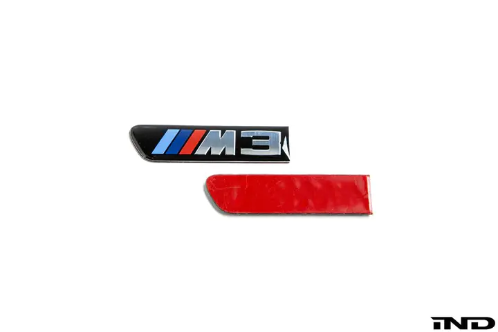 GENUINE BMW REPLACEMENT SIDE GRILLE EMBLEM SET – E9X M3