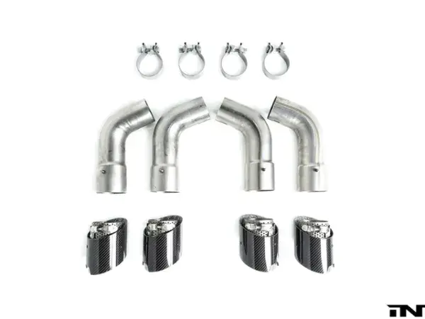 BMW M PERFORMANCE TITANIUM + CARBON EXHAUST TIP SET – F95 X5M | F96 X6M