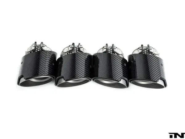 BMW M PERFORMANCE TITANIUM + CARBON EXHAUST TIP SET – F95 X5M | F96 X6M