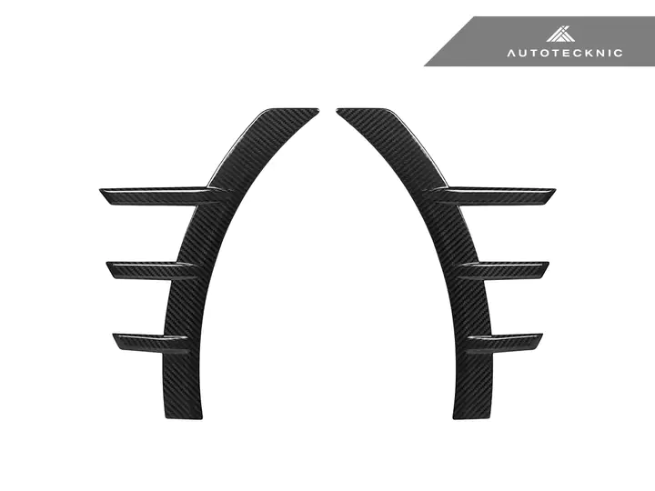 AUTOTECKNIC DRY CARBON FRONT FENDER ARCH TRIM SET – G87 M2