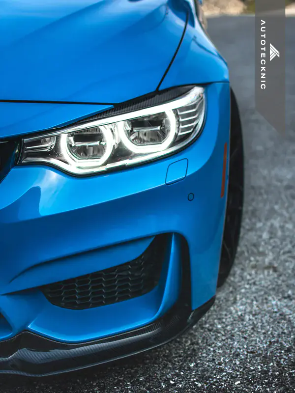 AUTOTECKNIC CARBON FIBER HEADLIGHT COVERS – F80 M3 | F82/ F83 M4