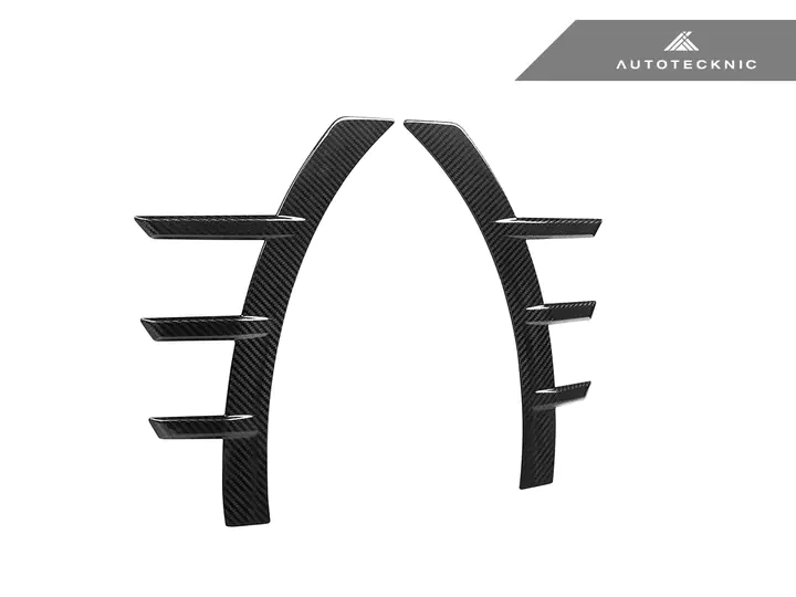 AUTOTECKNIC DRY CARBON FRONT FENDER ARCH TRIM SET – G87 M2