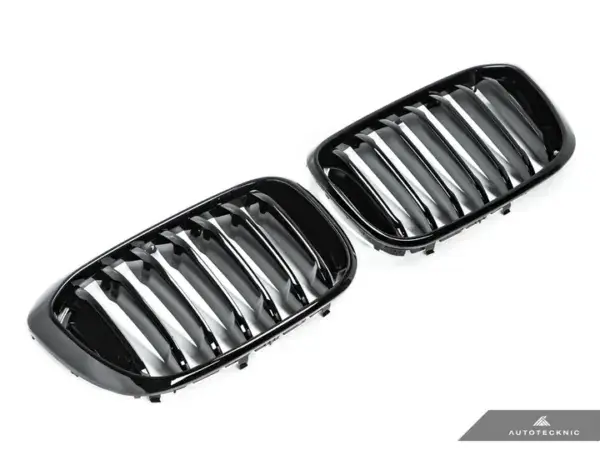 AUTOTECKNIC GLAZING BLACK FRONT GRILLE SET – G01 X3 | G02 X4 PRE-LCI