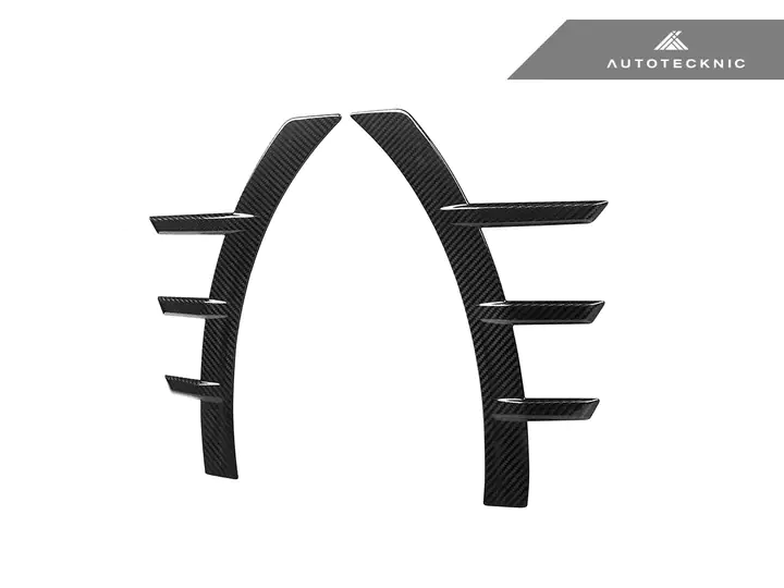 AUTOTECKNIC DRY CARBON FRONT FENDER ARCH TRIM SET – G87 M2