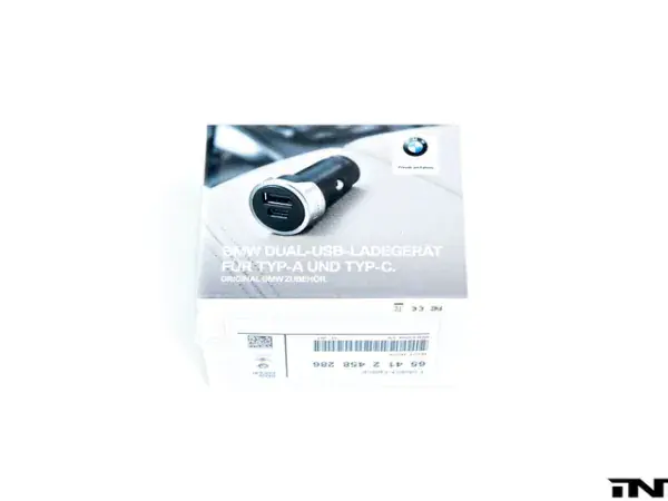 GENUINE BMW DUAL USB CHARGER – TYPE A AND C