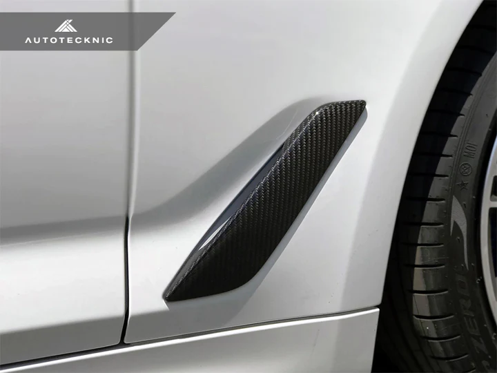 AUTOTECKNIC DRY CARBON FIBER FENDER TRIM G30 5SERIES 3W
