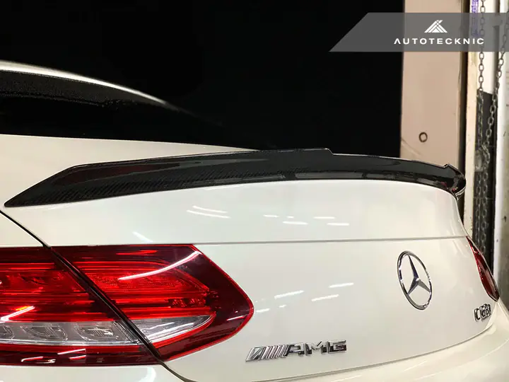 AUTOTECKNIC COMPETITION CARBON TRUNK LIP SPOILER – MERCEDES-BENZ C205 C-CLASS COUPE