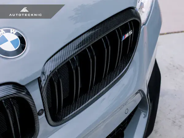 AUTOTECKNIC CARBON FIBER FRONT GRILLE SURROUND SET – F90 M5