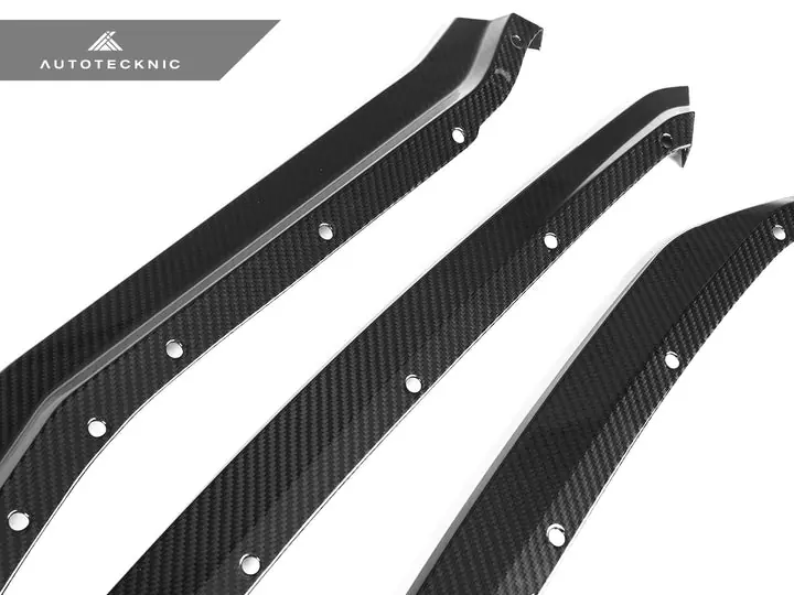 AUTOTECKNIC DRY CARBON COMPETITION FRONT AERO LIP – CORVETTE C8 2020-2023