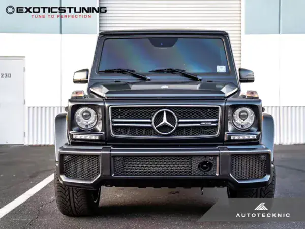 AUTOTECKNIC CARBON FIBER FRONT BUMPER BULL BAR COVER – MERCEDES-BENZ W463 G-CLASS