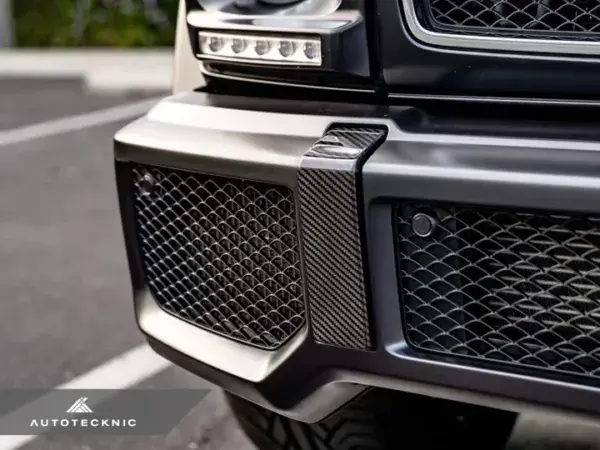 AUTOTECKNIC CARBON FIBER FRONT BUMPER BULL BAR COVER – MERCEDES-BENZ W463 G-CLASS