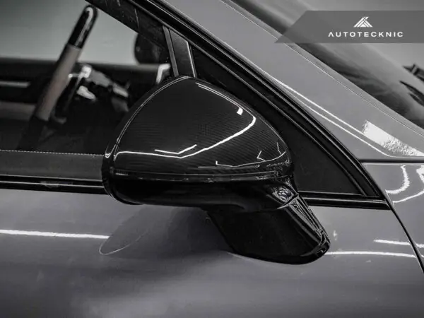 AUTOTECKNIC REPLACEMENT DRY CARBON MIRROR COVERS – PORSCHE 958.2 CAYENNE