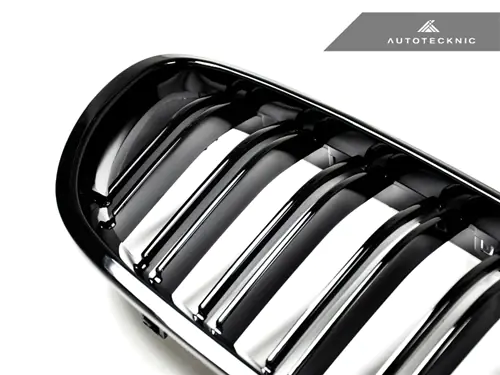 AUTOTECKNIC DUAL-SLATS GLAZING BLACK FRONT GRILLE SET – F10 5-SERIES | M5