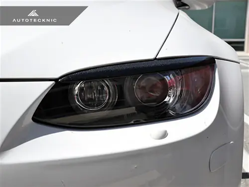 AUTOTECKNIC STEALTH BLACK HEADLIGHT COVERS – E92/ E93 M3 & 3-SERIES COUPE/ CONVERTIBLE PRE-LCI