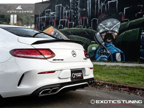 AUTOTECKNIC COMPETITION CARBON TRUNK LIP SPOILER – MERCEDES-BENZ C205 C-CLASS COUPE