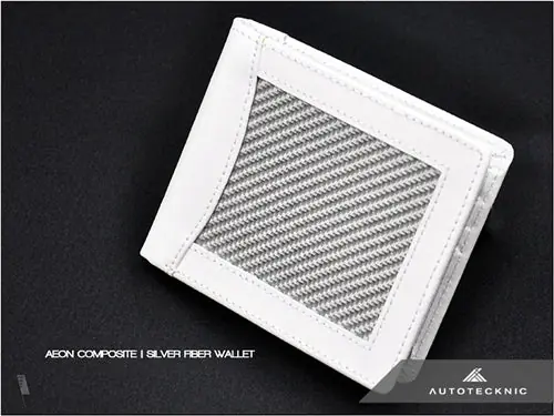 AUTOTECKNIC SILVER FIBER WALLET